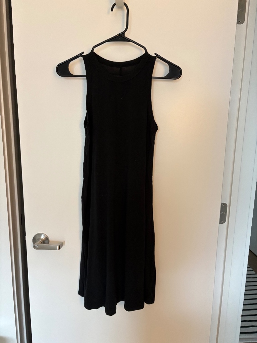 A New Day Stretchy Shift Dress, Black, Size XS